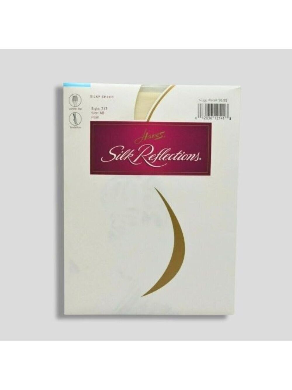 Hanes Silk Reflections Pantyhose Vintage Control Top S/M